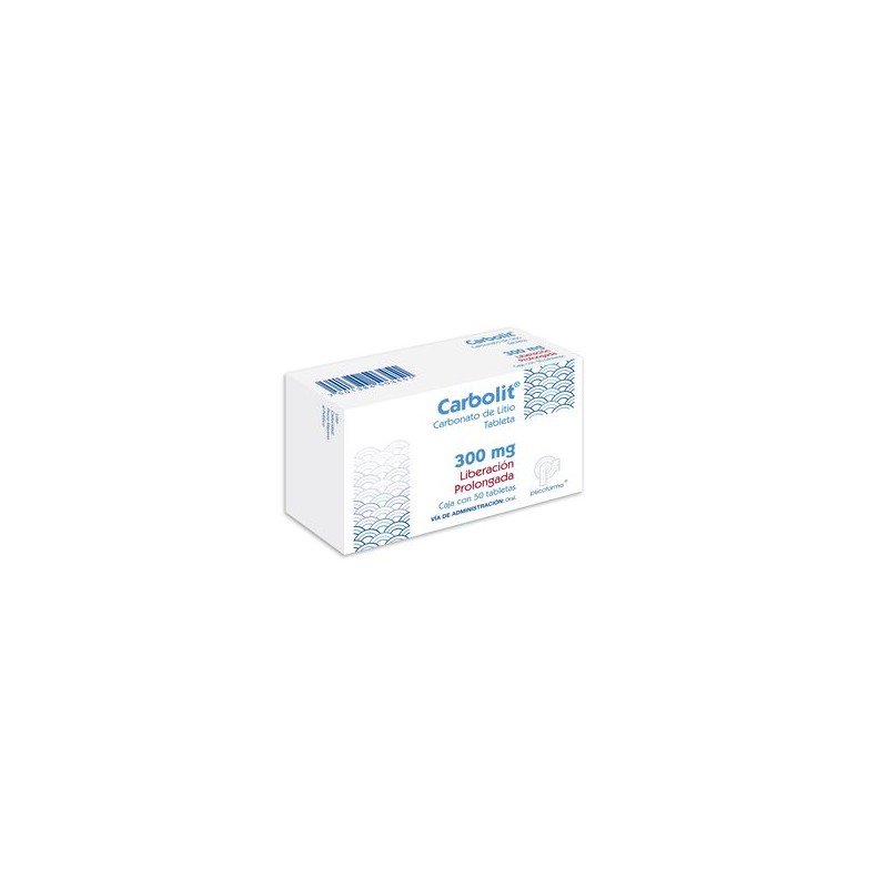 CARBOLIT LP 300MG 50 TABS