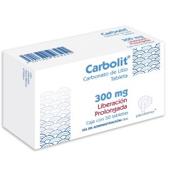 CARBOLIT LP 300MG 50 TABS