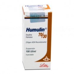Humulin 70/30 100Ui/Ml 1 Amp X 10Ml