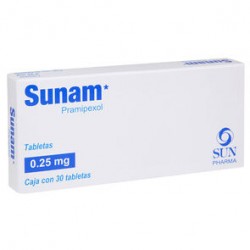Sunam 0.25mg 30 tabs