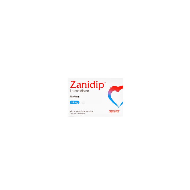 Zanidip 20 Mg Tab 14
