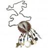Collar con atrapa sueños, dijes de protección y alas