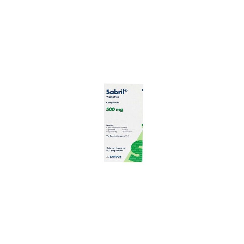 Sabril 500Mg 60 Tabs