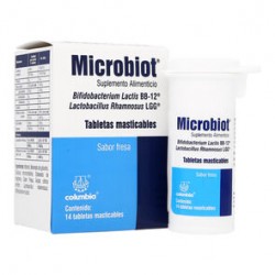 Microbiot Masticables 14 Tabs