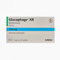 Glucophage Xr 750Mg 30 Tabs
