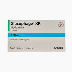 Glucophage Xr 750Mg 30 Tabs