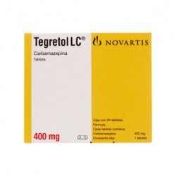 Tegretol Lc Div 400Mg 20 Tabs