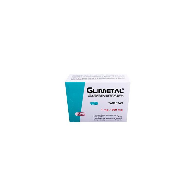 Glimetal 500Mg/1Mg 32 Tabs