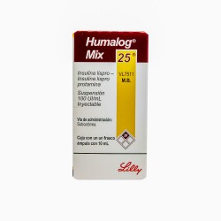 Humalog Mix 25 Frasco Ampula 100Ui 10Ml