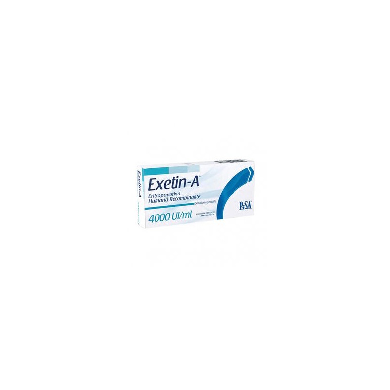 EXETIN-A SOLUCIÓN FRASCOS ÁMPULA DE 1ML 6 PIEZAS