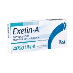 EXETIN-A SOLUCIÓN FRASCOS ÁMPULA DE 1ML 6 PIEZAS