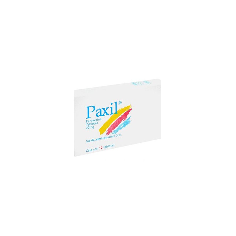 Paxil 20Mg 10 Tabs