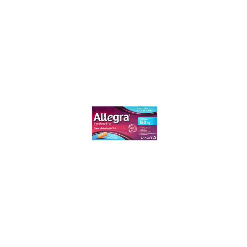 Allegra 180Mg 10 Comp