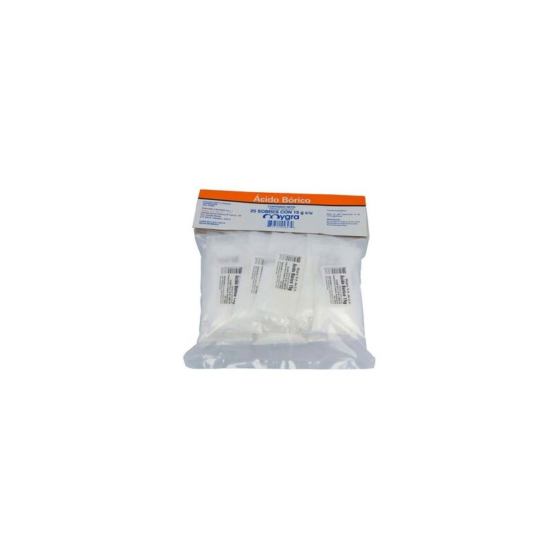 Mygra Acido Borico 15G 25 Sbs