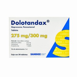 Dolo Tandax 275Mg/300Mg 24 Tabs