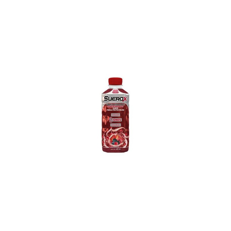 Suerox Adulto 8Iones Frutos Rojos 630Ml