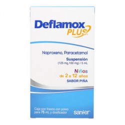 Deflamox Plus Suspensio 125Mg/100Mg 75Ml