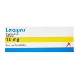Lexapro 10mg 14 tabs
