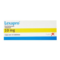 Lexapro 10mg 14 tabs