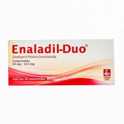 Enaladil Duo 20Mg/12.5Mg 30 Comp