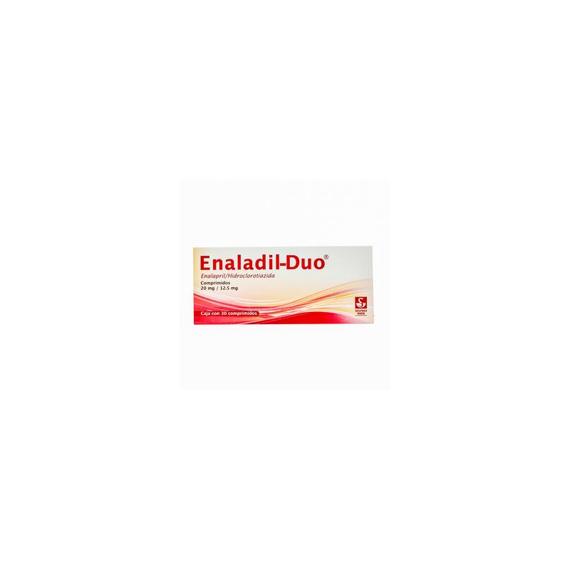 Enaladil Duo 20Mg/12.5Mg 30 Comp