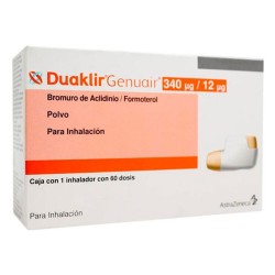 Duaklir G Inhalador 340Mcg/12Mc 60 Dosis