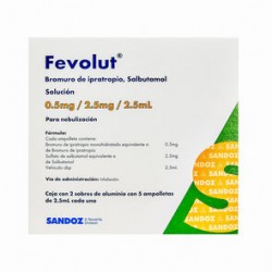 Fevolut 0.5Mg/2.5Mg/2.5Ml 10 Amp