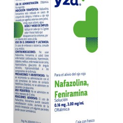 Yza Nafazolina, Feniramina S 0.16Mg/3Mg 15Ml