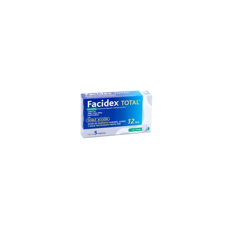 Facidex Total Masticables 10Mg 5 Tabs