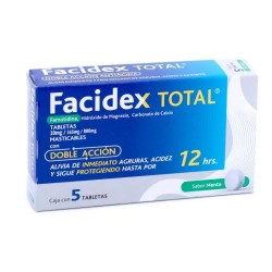Facidex Total Masticables 10Mg 5 Tabs