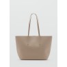Bolso shopper efecto abatanado