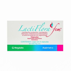 Lactiflora Fem Suplemento Alimen 6 Pzas