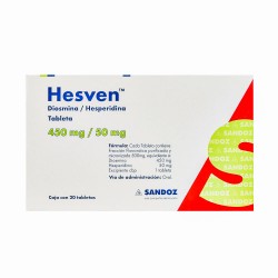 Hesven 450Mg/50Mg 20 Tabs