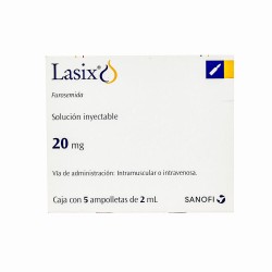 Lasix 20Mg 5 Amp X 2Ml