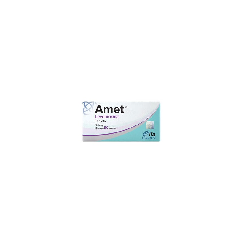 Amet 100Mcg 50 Tabs