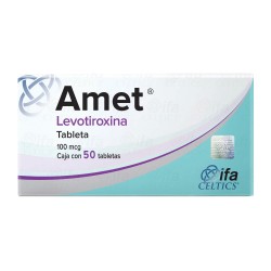 Amet 100Mcg 50 Tabs