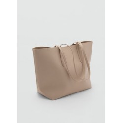 Bolso shopper efecto abatanado