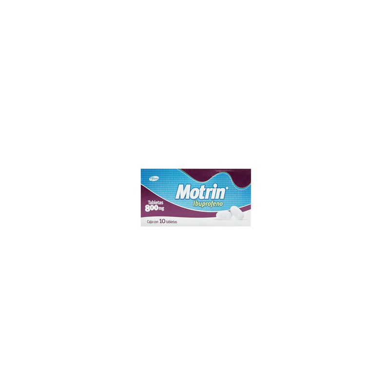 Motrin 800mg 10 tabs