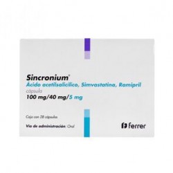 Sincronium C 100Mg/40Mg/5Mg 28 Comp