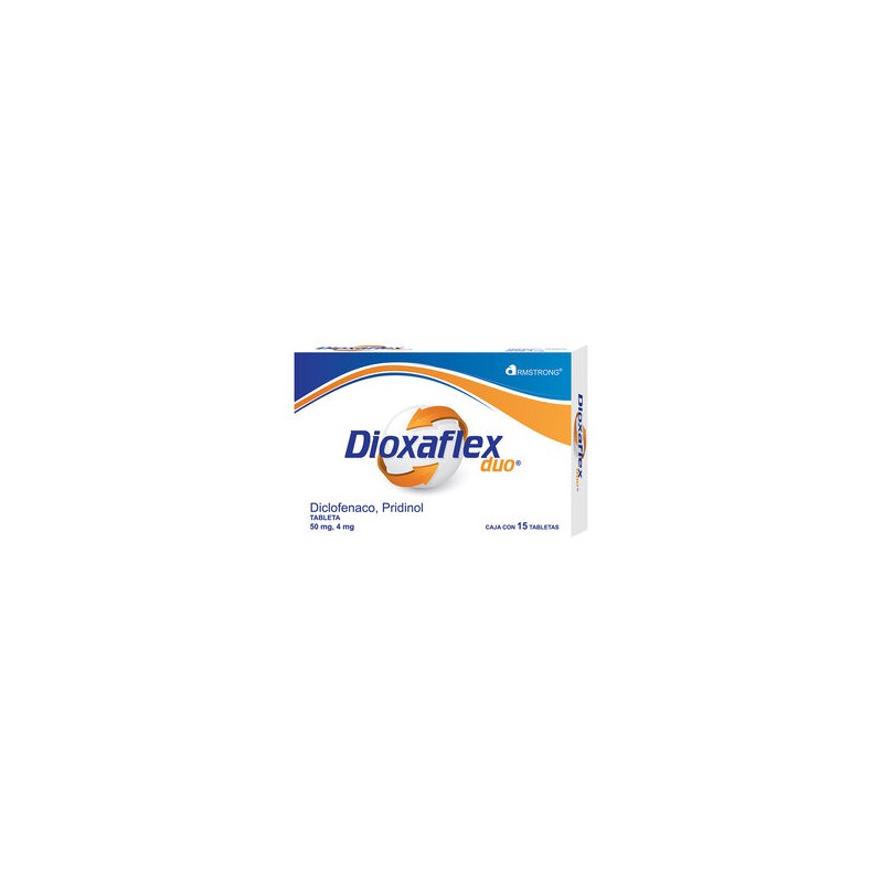 Dioxaflex Duo 50Mg/4Mg 15 Tabs
