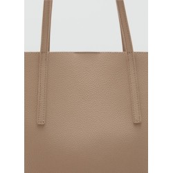 Bolso shopper efecto abatanado