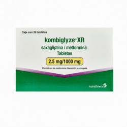 Kombiglyze Xr 2.5Mg/1000Mg 28 Tabs