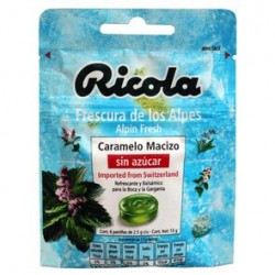 Ricola Alpin Fresh S/Azucar 15G 6 Past