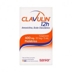 Clavulin 12H Suspension 400Mg 70Ml