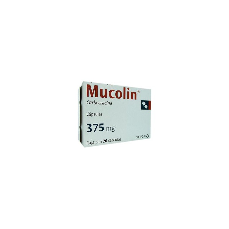 Mucolin 375Mg 20 Caps