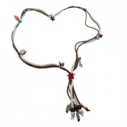 Collar con cordones y dijes