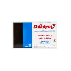Dafloxen-F 100Mg/200Mg 5 Sups
