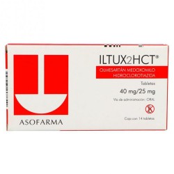 Iltux 2HCT 40mg/25mg 14 comp