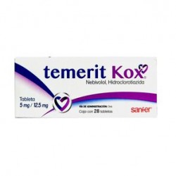 Temerit Kox 5Mg/12.5Mg 28 Tabs