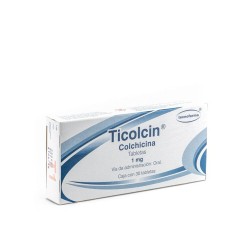 Ticolcin Colchicina 1Mg 30 Tabs